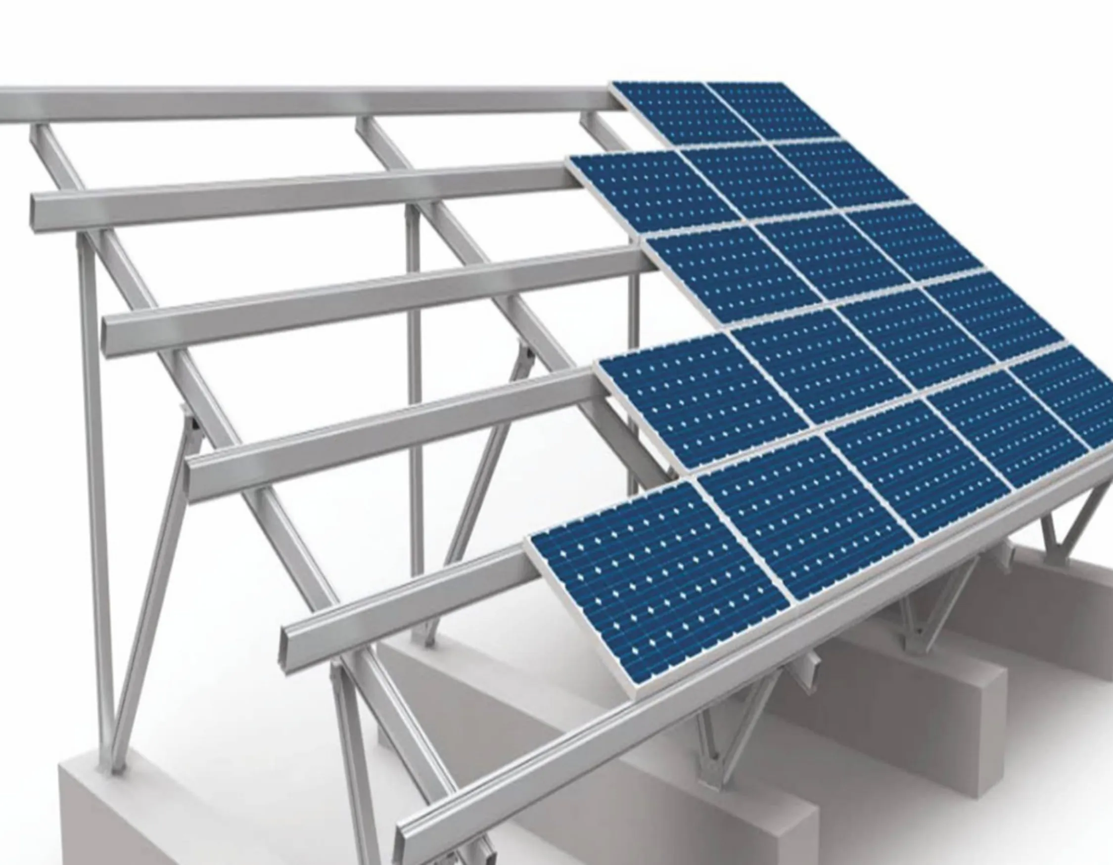 Aluminium Structure for Solar Panels (3)